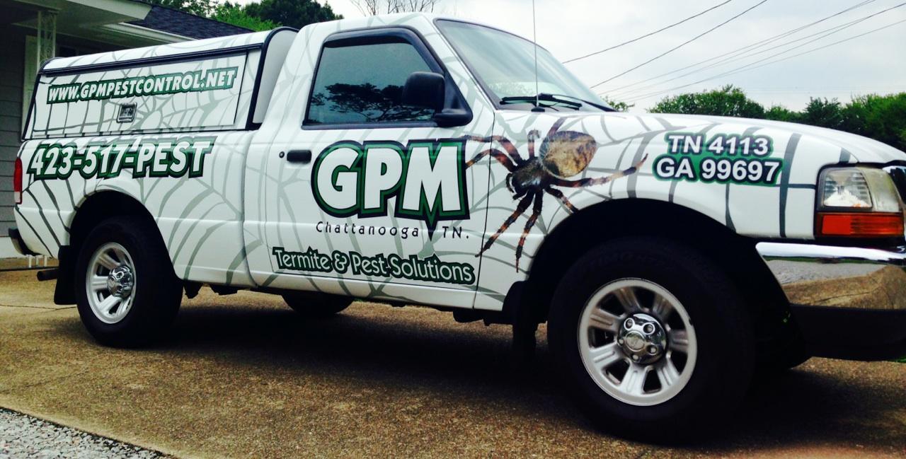 Logo for GPM Termite & Pest Solutions